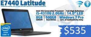 Refurbished/Used Dell Latitude E7440